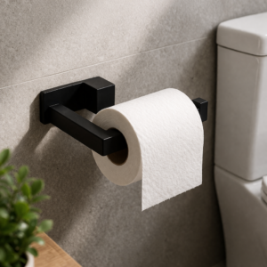 Porta Papel Higiênico de Parede – Design Moderno para seu Banheiro
